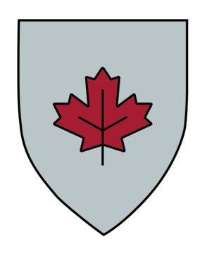 The Crimson Yard shield.