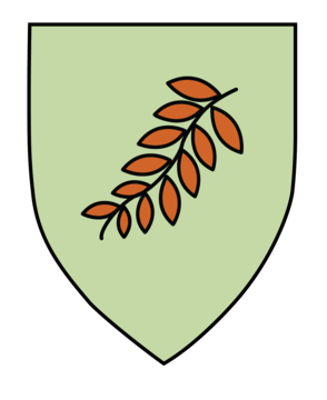The Elm Yard shield.
